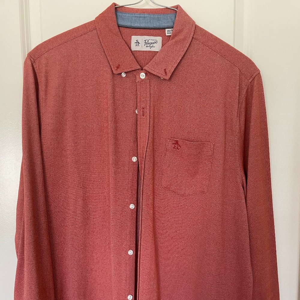 Original Penguin's Long Sleeve Button Down Shirt